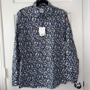 Zara Mens slim fit button down shirt